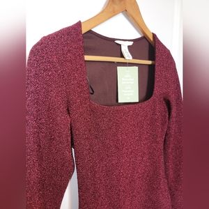 Sparkly Red H&M party dress